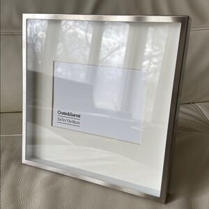 Crate&Barrel Metallic Picture Frame